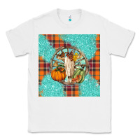 White fall bull skull Classic Tee - BarkalooDesign