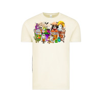 Vintage Arctic Halloween Western Boo Coffee Cups Vintage Tee - CowhideDigitalArt