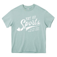 Arona Yay Go Sports Vintage Funny Sports Heavy Core Tee - ArtChic