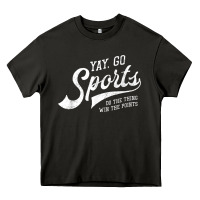 Asphalt Yay Go Sports Vintage Funny Sports Heavy Core Tee - ArtChic