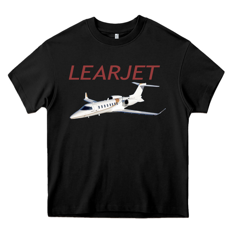 Learjet Airplane Flying Pilot Long Sleeve T Shirt Heavy Core Tee by ArtChic | Teevron