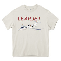 Cream learjet airplane flying pilot long sleeve t shirt Heavy Core Tee - ArtChic