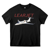 Black learjet airplane flying pilot long sleeve t shirt Heavy Core Tee - ArtChic