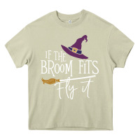 Mossy if the broom fit fly it Heavy Core Tee - ArtChic