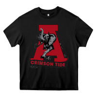 Black alabama roll tide Heavy Core Tee - ArtChic