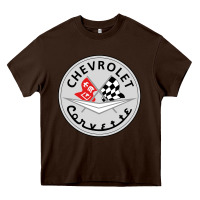 Chocolate Brown #corvette Heavy Core Tee - ArtChic