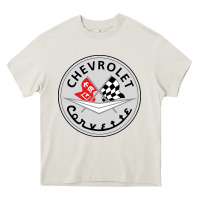 Cream #corvette Heavy Core Tee - ArtChic