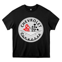Black #corvette Heavy Core Tee - ArtChic