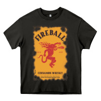 Asphalt fireball cinnamon whisky Heavy Core Tee - ArtChic