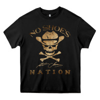 Black Shoes nation no shoes nation no shoes nation no shoes nation Heavy Core Tee - ArtChic