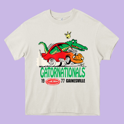 Nhra 1977 Gatornationals T Shirt T Shirt Heavy Core Tee Designed By Artchic