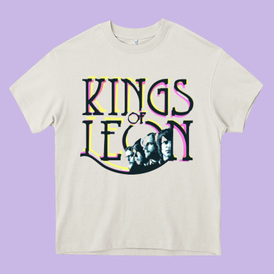 Kings Of Leons Heavy Core Tee Designed By Artchic