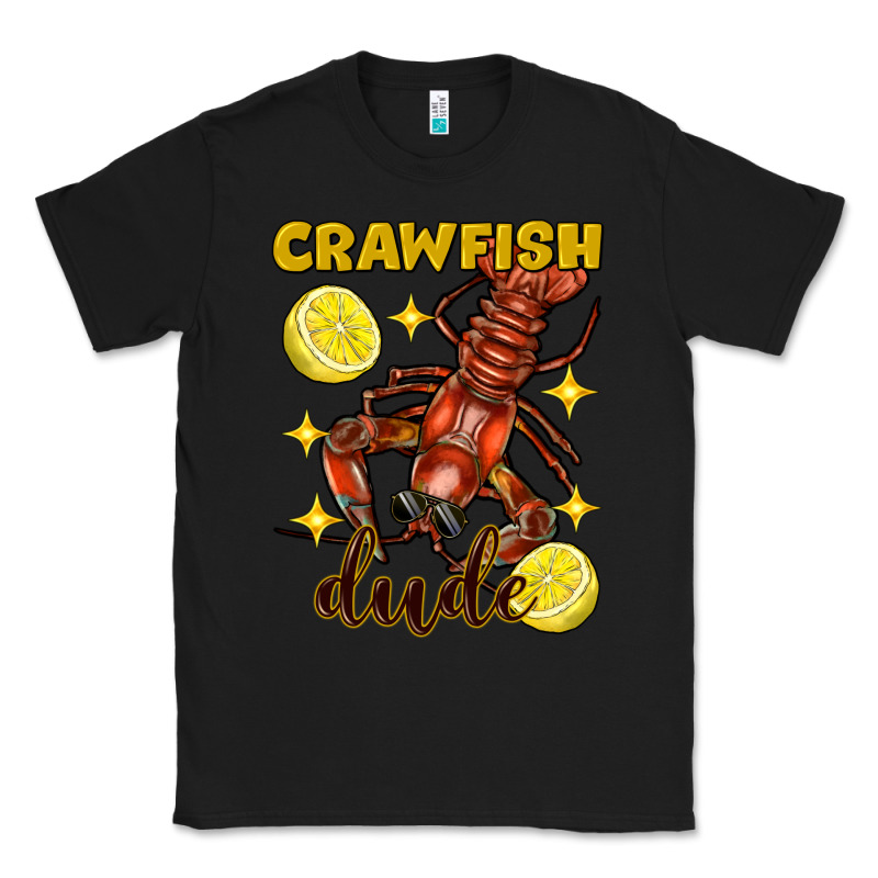 Mardi Gras Crawfish Dude Classic Tee by FaDigitalArtStudio | Teevron
