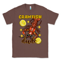 Chestnut Mardi Gras Crawfish dude Classic Tee - FaDigitalArtStudio