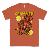 Copper Mardi Gras Crawfish dude Classic Tee - FaDigitalArtStudio