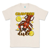 Natural Mardi Gras Crawfish dude Classic Tee - FaDigitalArtStudio