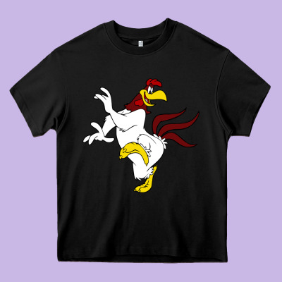 Foghorn Leghorn Looney Heavy Core Tee Designed By Artchic