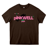 Chocolate Brown pINKWELL TM for Sorors Boston AKAs Beach Party Martha's Vineyard Heavy Core Tee - ArtChic