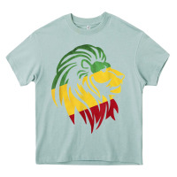 Lion Of Judah Reggae, Rasta, Ethiopia Jamaican Roots Heavy Core Tee | Teevron