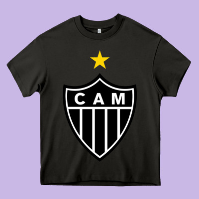 The-atlético-mineiro-merch Heavy Core Tee Designed By Artchic
