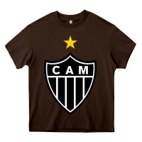 Chocolate Brown the-atlético-mineiro-merch Heavy Core Tee - ArtChic