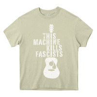 Mossy This Machine Kills Fascists Heavy Core Tee - ArtChic