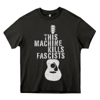 Asphalt This Machine Kills Fascists Heavy Core Tee - ArtChic