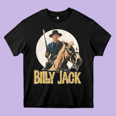 Billy Jack, The Billy Jack, Billy Jack Art, Billy Jack Vintage, Billy  Heavy Core Tee Designed By Artchic