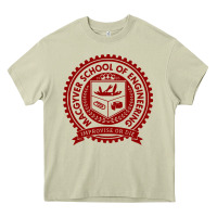 Mossy macgyver school of engineering Heavy Core Tee - ArtChic