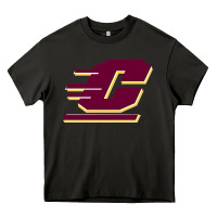 Asphalt The central michigan of chippewas Heavy Core Tee - ArtChic