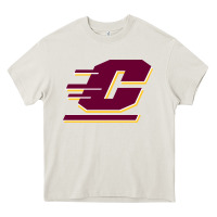 Cream The central michigan of chippewas Heavy Core Tee - ArtChic