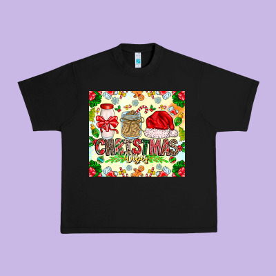 Christmas Vibes Urban Heavy Tee Designed By Cowhidedigitalart