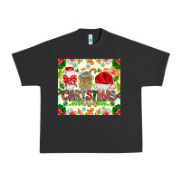 Pigment Black Christmas Vibes Urban Heavy Tee - CowhideDigitalArt