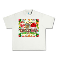 Pistachio Christmas Vibes Urban Heavy Tee - CowhideDigitalArt