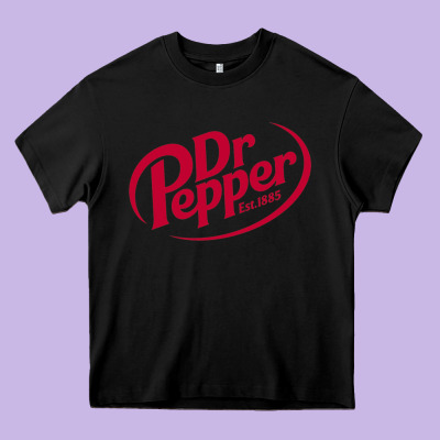 Dr.pepper 1885 Heavy Core Tee Designed By Artchic