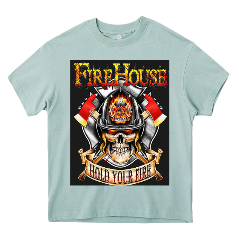 Firehouse Rock Love Heavy Core Tee by ArtChic | Teevron