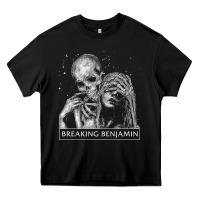 Black breaking benjamin 3 Heavy Core Tee - ArtChic