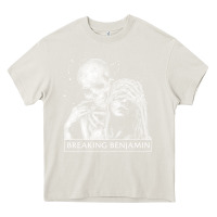 Cream breaking benjamin 3 Heavy Core Tee - ArtChic
