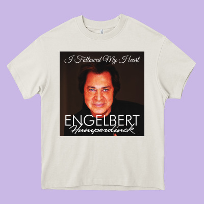 Engelbert Humperdinck Heavy Core Tee Designed By Artchic