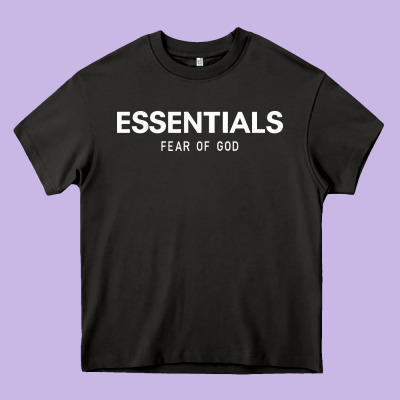 Fear Of God Essentials Heavy Core Tee Designed By Artchic