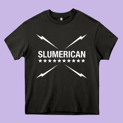 Slumerican Heavy Core Tee Designed By Artchic