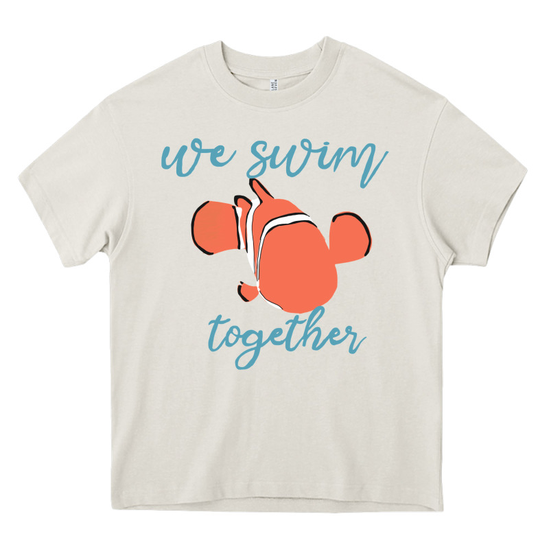 Just Keep Swimming 25 Heavy Core Tee by ArtChic | Teevron