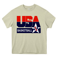 Mossy usa basketball Heavy Core Tee - ArtChic