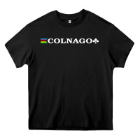 Black Colnago Bicycling Bike Heavy Core Tee - ArtChic