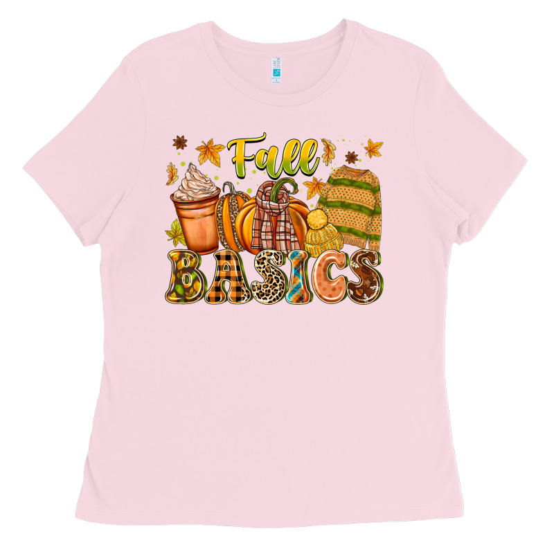 Fall Basics Ladies Tee by CowhideDigitalArt | Teevron