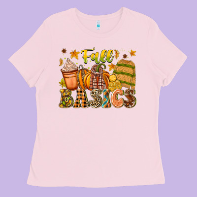 Fall Basics Ladies Tee Designed By Cowhidedigitalart