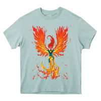 Arona X-Men Jean Grey Phoenix Cosmic Flames Heavy Core Tee - ArtChic