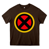 Chocolate Brown xmen Heavy Core Tee - ArtChic