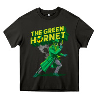 Asphalt the vintage green hornet Heavy Core Tee - ArtChic