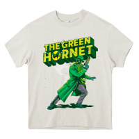 Cream the vintage green hornet Heavy Core Tee - ArtChic